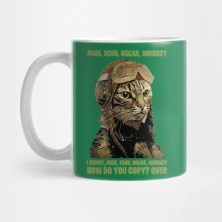 M.E.O.W. Mike Echo Oscar Whiskey Mug